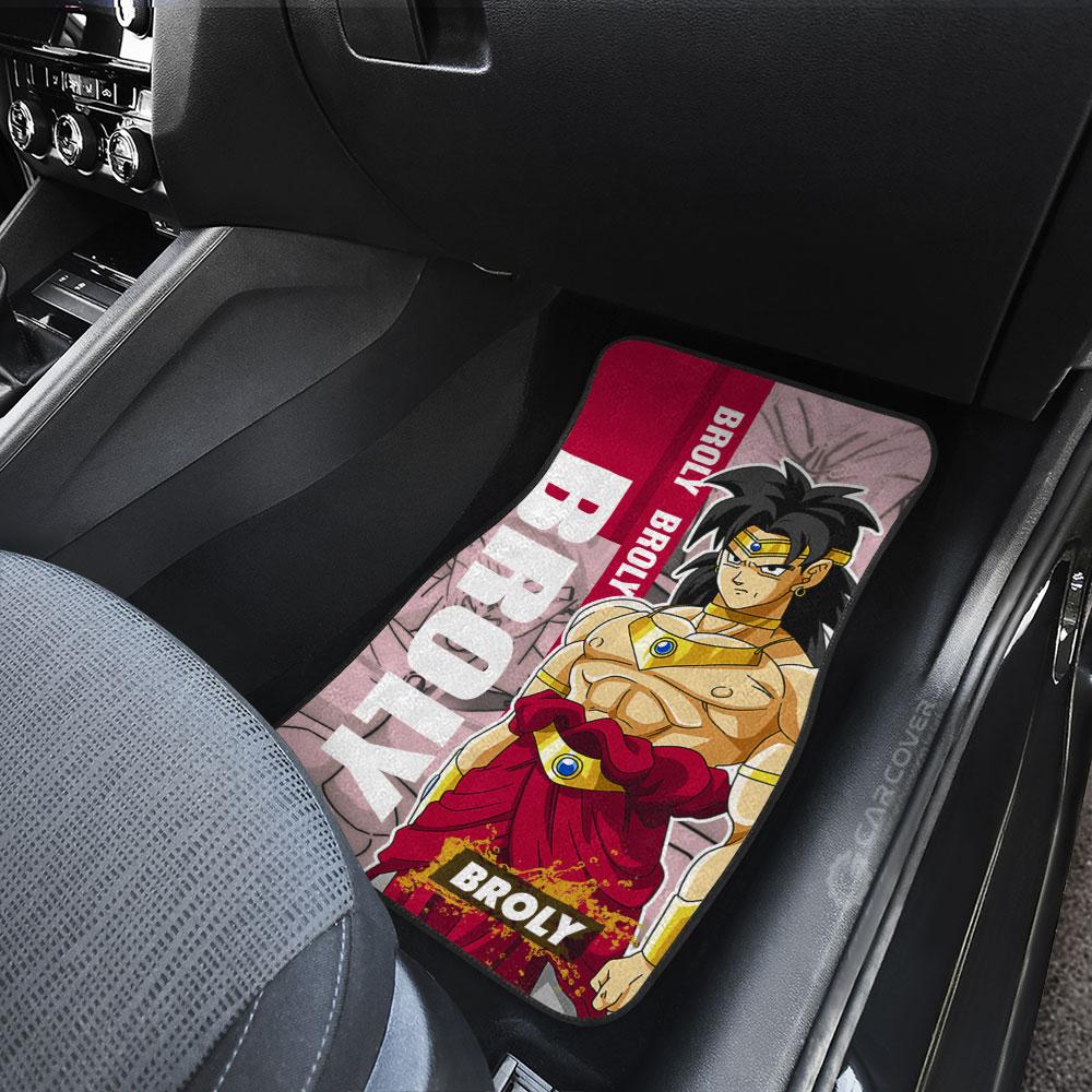 Broly Car Floor Mats Custom Dragon Ball Anime Car Accessories - Gearcarcover - 4