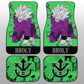 Broly Car Floor Mats Custom Dragon Ball Anime For Car - Gearcarcover - 2