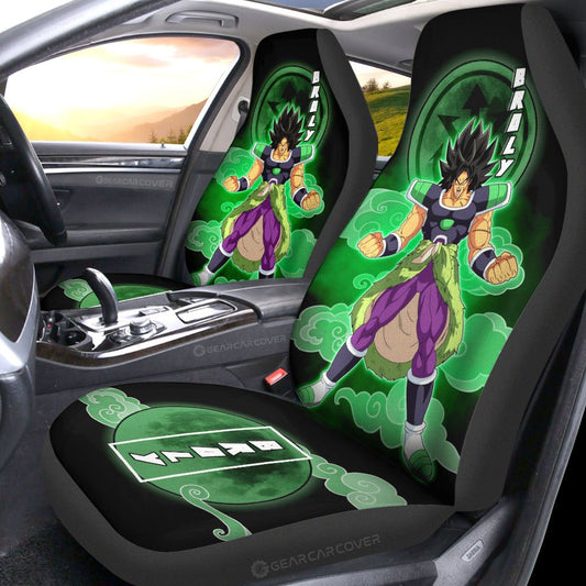 Broly Car Seat Covers Custom Anime Dragon Ball Car Accessories - Gearcarcover - 2