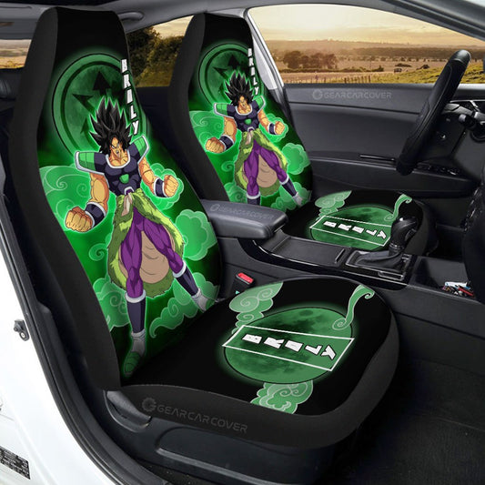 Broly Car Seat Covers Custom Anime Dragon Ball Car Accessories - Gearcarcover - 1