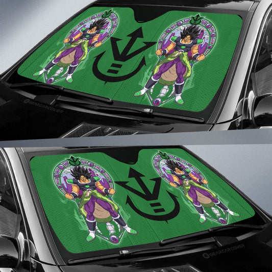 Broly Car Sunshade Custom Dragon Ball Car Interior Accessories - Gearcarcover - 2