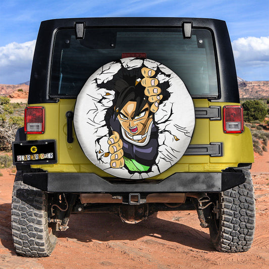 Broly Spare Tire Cover Custom Dragon Ball Anime - Gearcarcover - 2