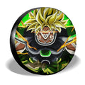 Broly Spare Tire Covers Custom Dragon Ball Anime Car Accessories - Gearcarcover - 2