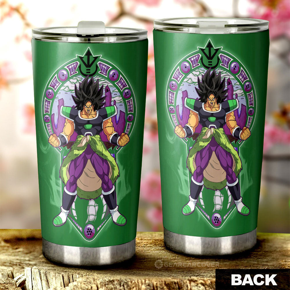 Broly Tumbler Cup Custom Dragon Ball Car Interior Accessories - Gearcarcover - 2