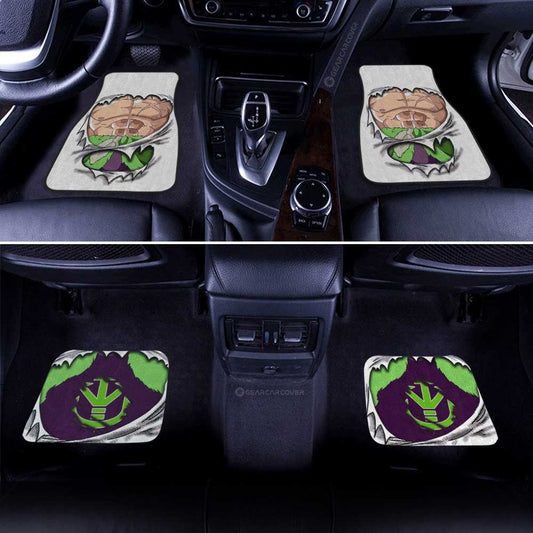 Broly Uniform Car Floor Mats Custom Dragon Ball Anime - Gearcarcover - 2