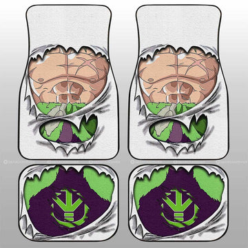 Broly Uniform Car Floor Mats Custom Dragon Ball Anime - Gearcarcover - 1