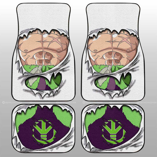 Broly Uniform Car Floor Mats Custom Dragon Ball Anime - Gearcarcover - 1