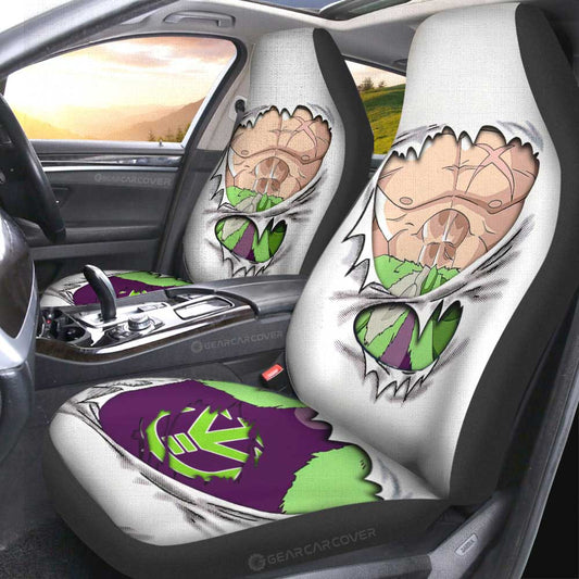 Broly Uniform Car Seat Covers Custom Dragon Ball Anime - Gearcarcover - 2