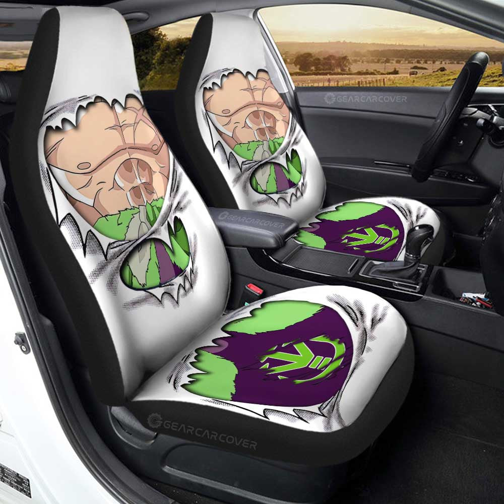 Broly Uniform Car Seat Covers Custom Dragon Ball Anime - Gearcarcover - 1