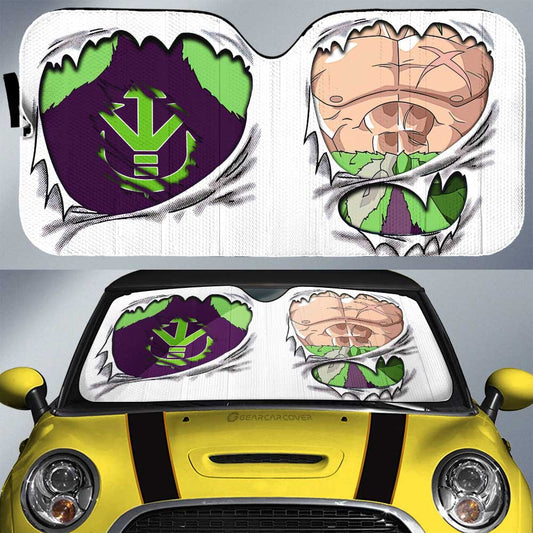 Broly Uniform Car Sunshade Custom Dragon Ball Anime - Gearcarcover - 1