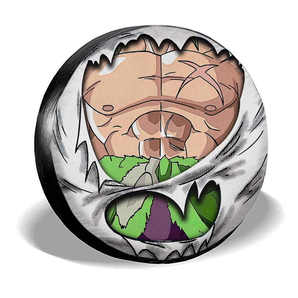 Broly Uniform Spare Tire Cover Custom Dragon Ball Anime - Gearcarcover - 3