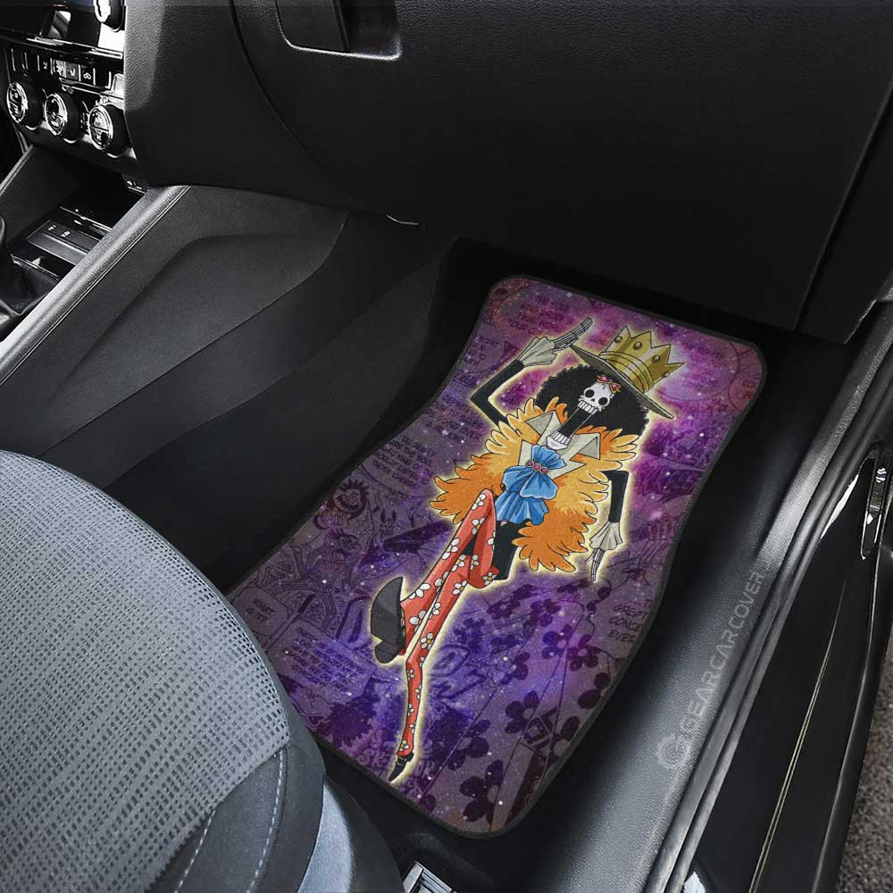 Brook Car Floor Mats Custom Galaxy Style One Piece Anime Car Accessories - Gearcarcover - 4