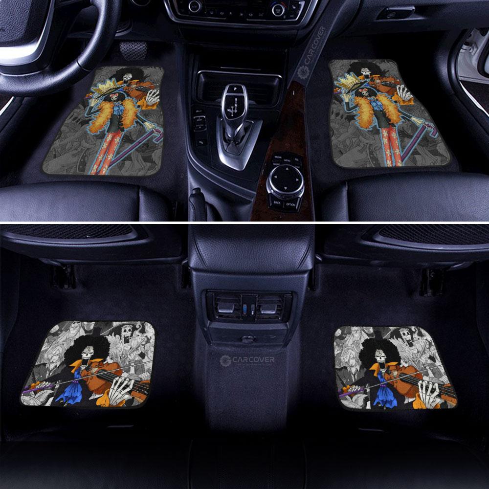 Brook Car Floor Mats Custom One Piece Anime Car Interior Accessories - Gearcarcover - 3