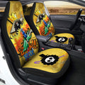Brook Car Seat Covers Custom One Piece Anime Car Accessories - Gearcarcover - 3