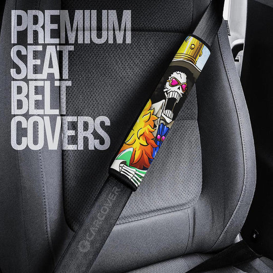 Brook Seat Belt Covers Custom One Piece Anime Car Accessoriess - Gearcarcover - 2