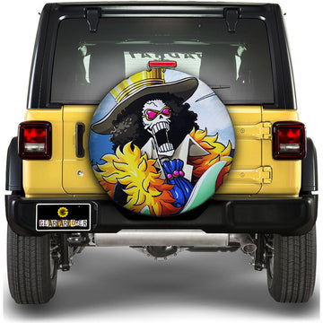 Brook Spare Tire Cover Custom One Piece Anime Car Accessoriess - Gearcarcover - 1