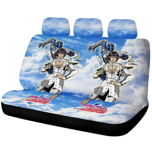 Bruno Bucciarati Car Back Seat Cover Custom Jojo's Bizarre Adventures Anime - Gearcarcover - 1
