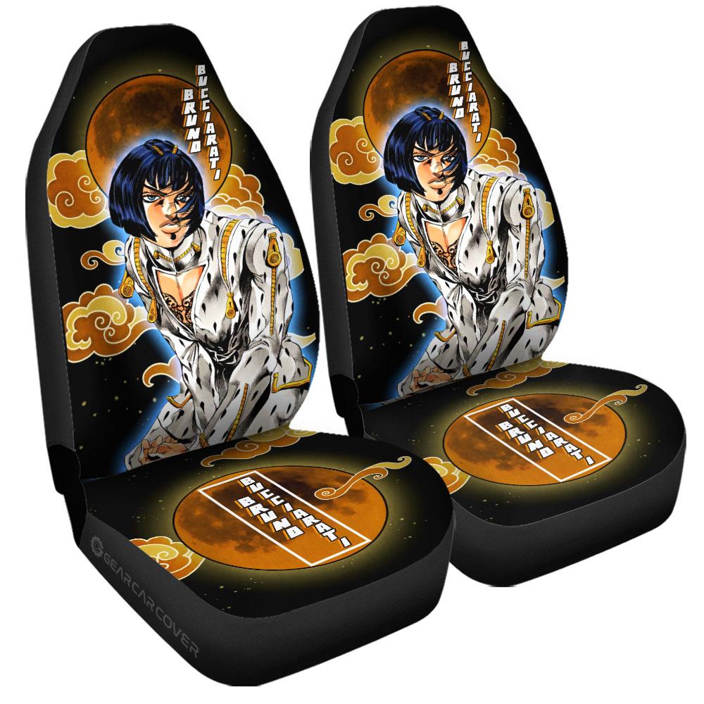 Bruno Bucciarati Car Seat Covers Custom JoJo's Bizarre Adventure Anime - Gearcarcover - 3