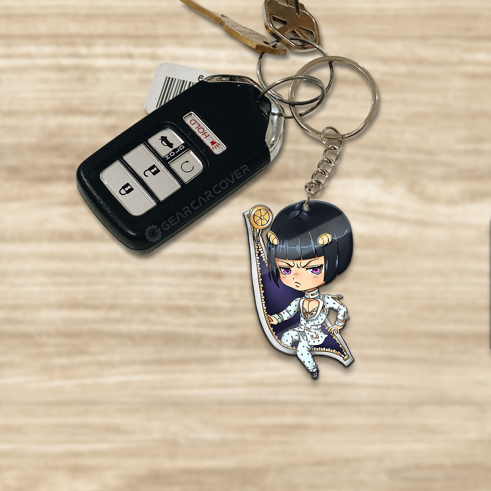 Bruno Bucciarati Keychain Custom JoJo's Bizarre Adventure Anime Car Accessories - Gearcarcover - 1