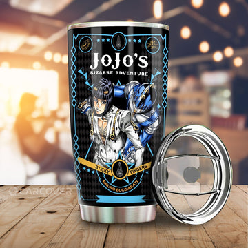 Bruno Bucciarati Tumbler Cup Custom Anime JoJo's Bizarre Adventure Car Interior Accessories - Gearcarcover - 1