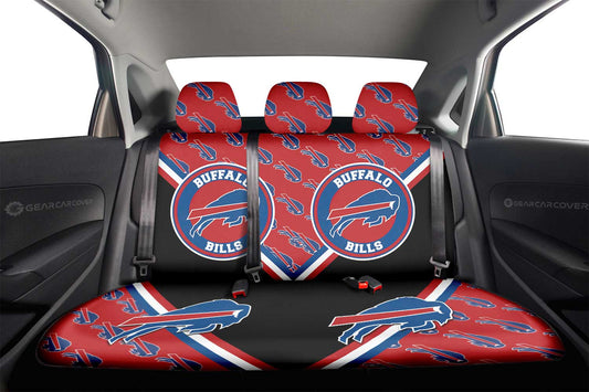 Buffalo Bills Car Back Seat Cover Custom Car Accessories For Fans - Gearcarcover - 2