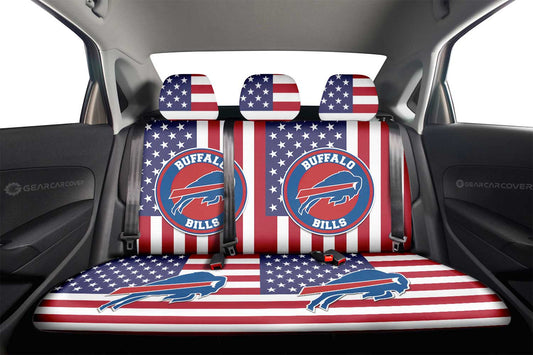 Buffalo Bills Car Back Seat Cover Custom Car Accessories - Gearcarcover - 2