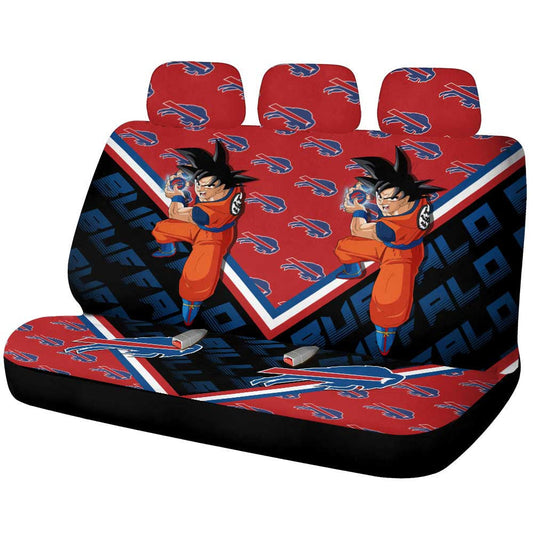 Buffalo Bills Car Back Seat Cover Custom Car Decorations For Fans - Gearcarcover - 1