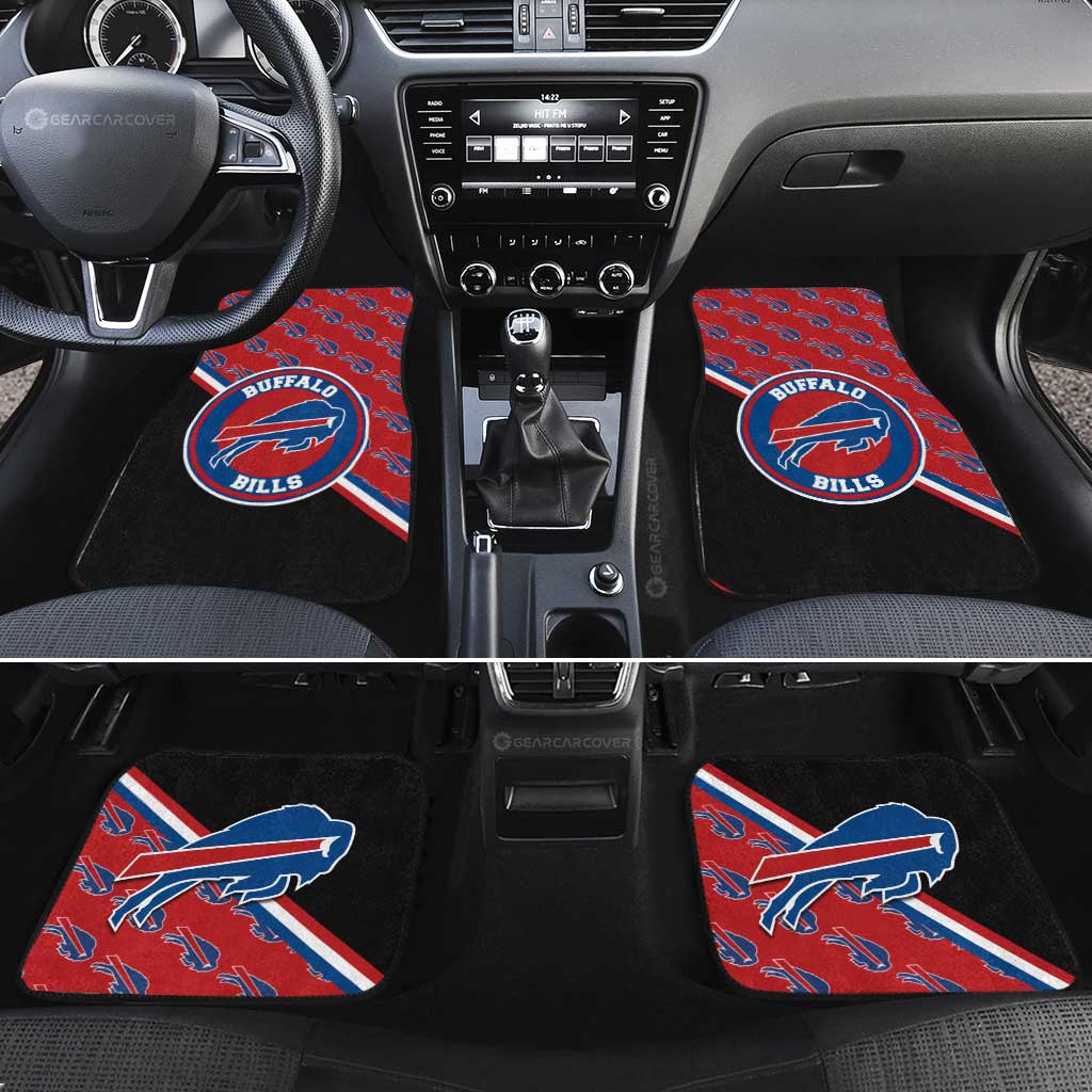 Buffalo Bills Car Floor Mats Custom Car Accessories For Fans - Gearcarcover - 2