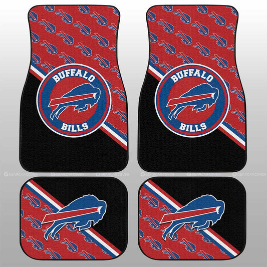 Buffalo Bills Car Floor Mats Custom Car Accessories For Fans - Gearcarcover - 1