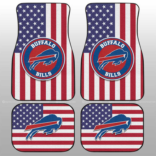 Buffalo Bills Car Floor Mats Custom Car Decor Accessories - Gearcarcover - 1