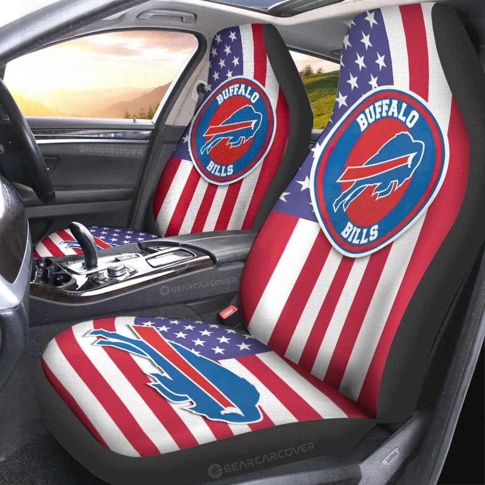 Buffalo Bills Car Seat Covers Custom Car Decor Accessories - Gearcarcover - 2