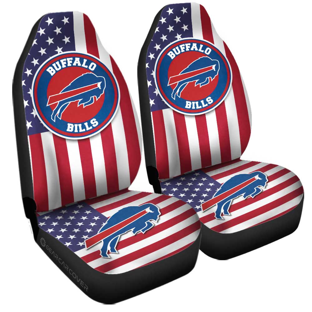 Buffalo Bills Car Seat Covers Custom Car Decor Accessories - Gearcarcover - 3