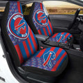 Buffalo Bills Car Seat Covers Custom US Flag Style - Gearcarcover - 1