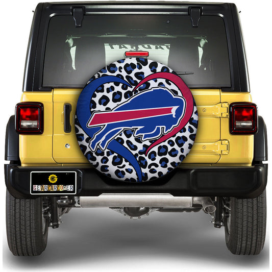 Buffalo Bills Spare Tire Cover Custom For Fans - Gearcarcover - 1