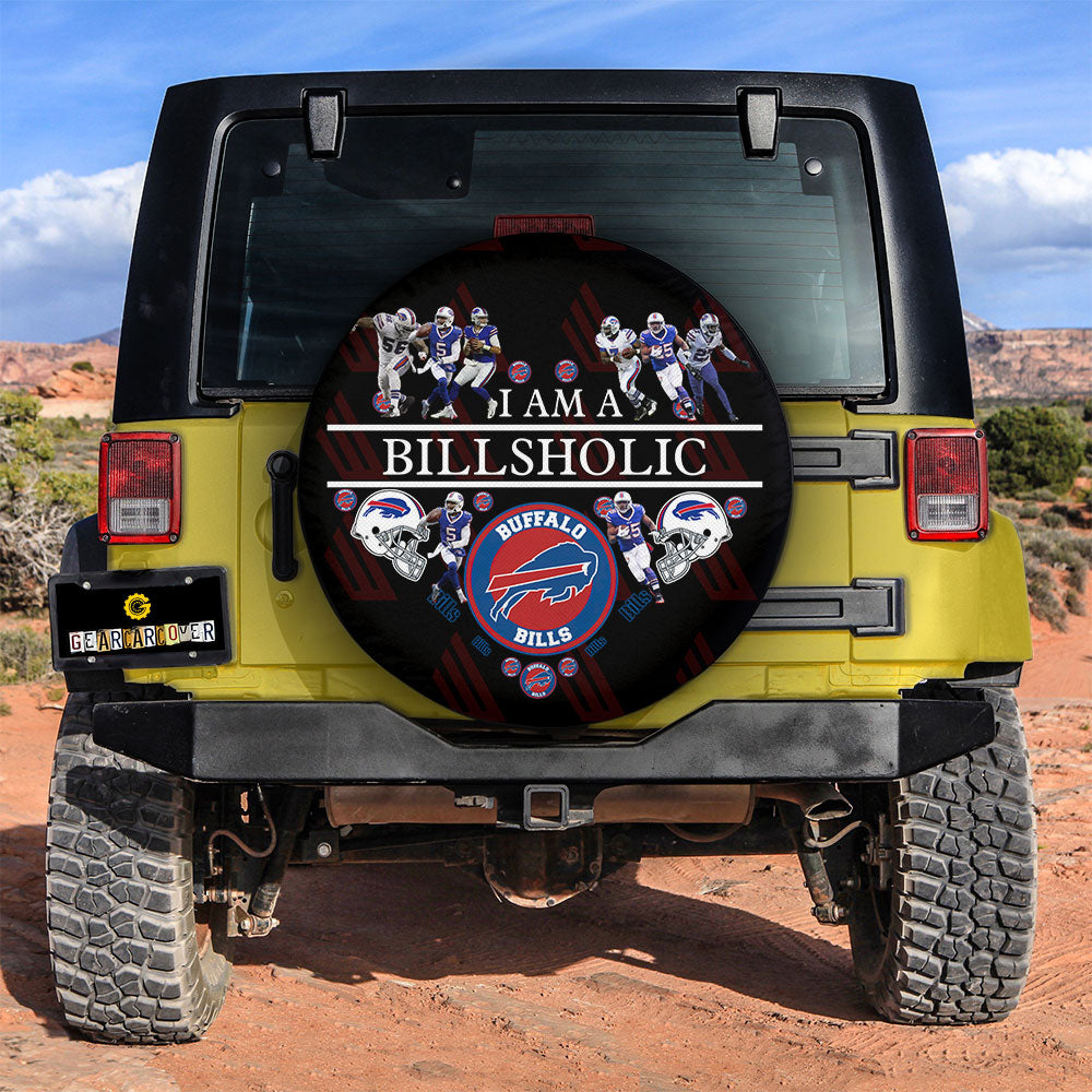 Buffalo Bills Spare Tire Covers Custom For Holic Fans - Gearcarcover - 2