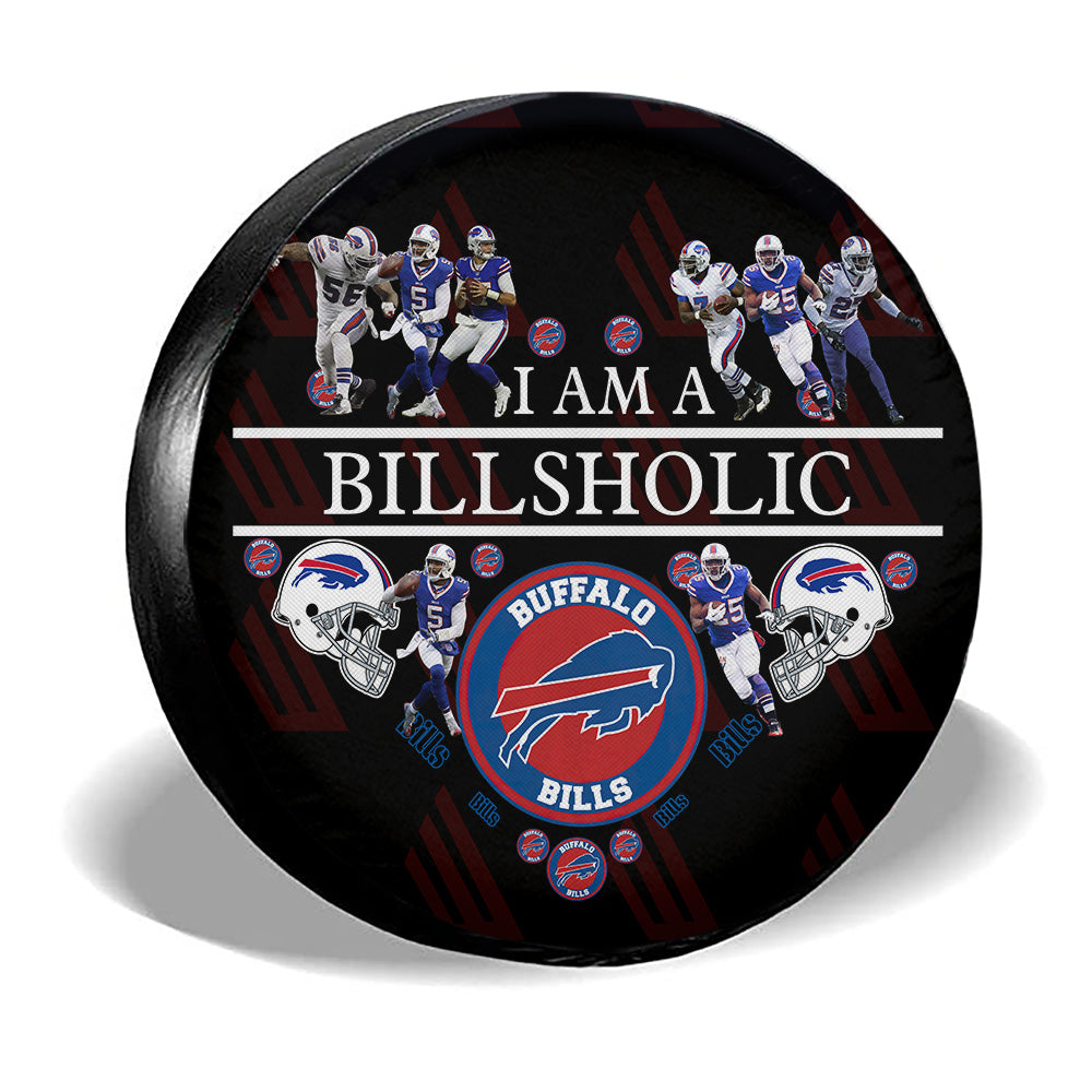 Buffalo Bills Spare Tire Covers Custom For Holic Fans - Gearcarcover - 3