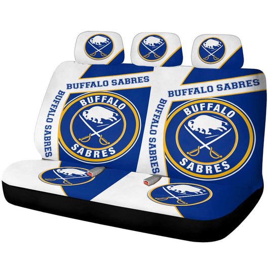 Buffalo Sabres Car Back Seat Cover Custom Car Accessories For Fans - Gearcarcover - 1