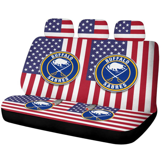 Buffalo Sabres Car Back Seat Cover Custom Car Accessories - Gearcarcover - 1