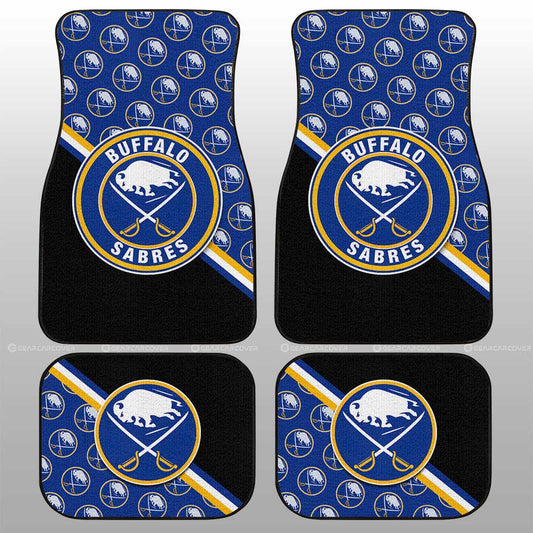 Buffalo Sabres Car Floor Mats Custom Car Accessories For Fans - Gearcarcover - 1