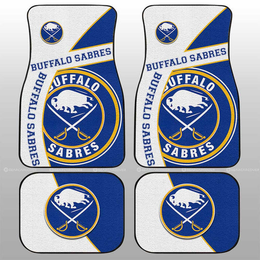 Buffalo Sabres Car Floor Mats Custom Car Accessories For Fans - Gearcarcover - 1