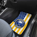 Buffalo Sabres Car Floor Mats Custom US Flag Style - Gearcarcover - 3
