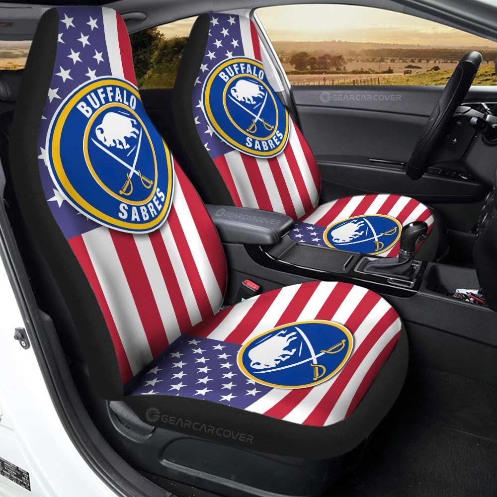 Buffalo Sabres Car Seat Covers Custom Car Accessories - Gearcarcover - 1