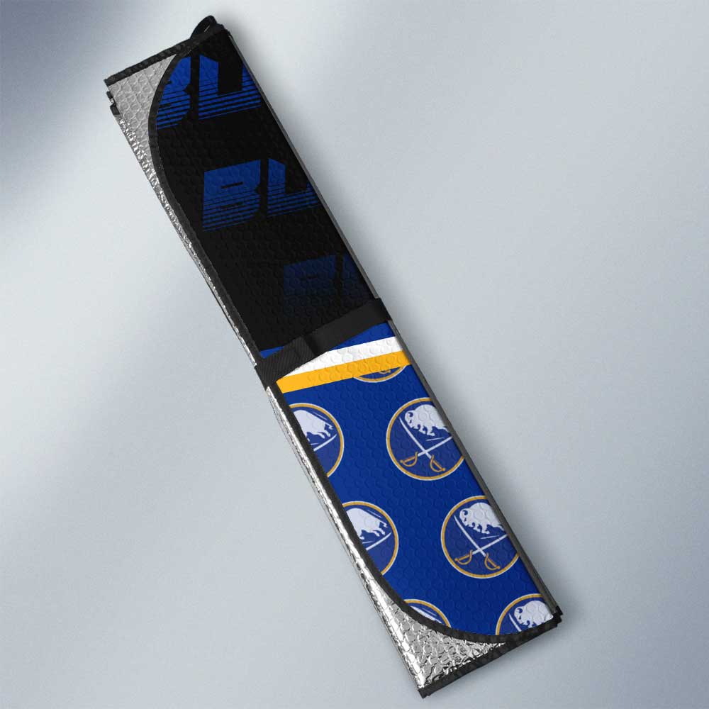Buffalo Sabres Car Sunshade Custom Car Decorations For Fans - Gearcarcover - 3