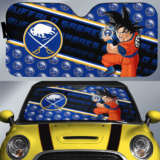 Buffalo Sabres Car Sunshade Custom Car Decorations For Fans - Gearcarcover - 1