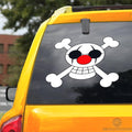 Buggy Pirates Flag Car Sticker Custom One Piece Anime Car Accessories - Gearcarcover - 3