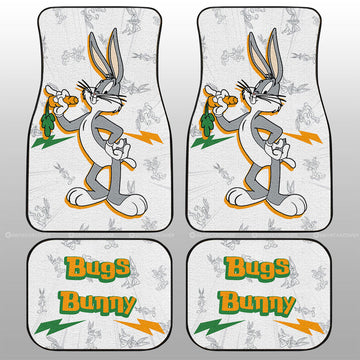 Bugs Bunny Car Floor Mats Custom Cartoon Car Accessories - Gearcarcover - 1