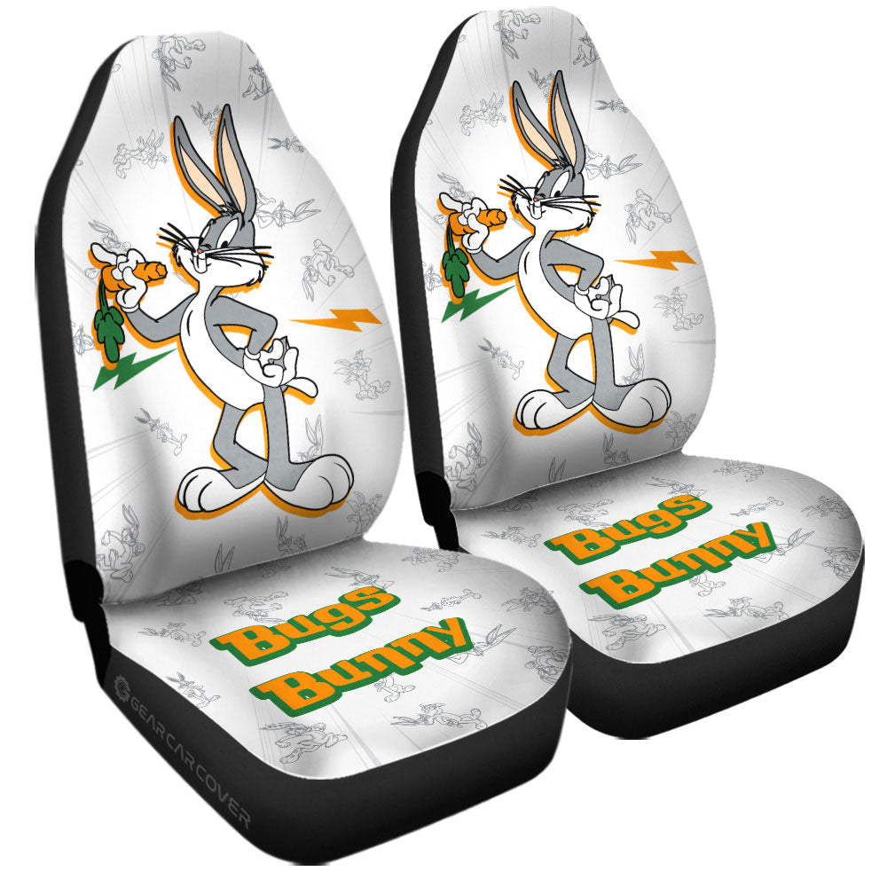 Bugs Bunny Car Seat Covers Custom Cartoon Car Accessories - Gearcarcover - 3