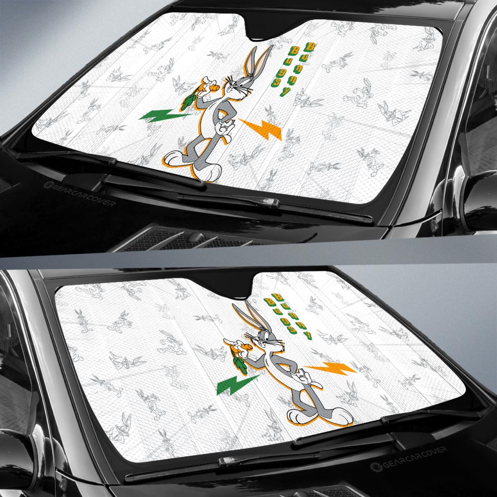Bugs Bunny Car Sunshade Custom Cartoon Car Accessories - Gearcarcover - 2