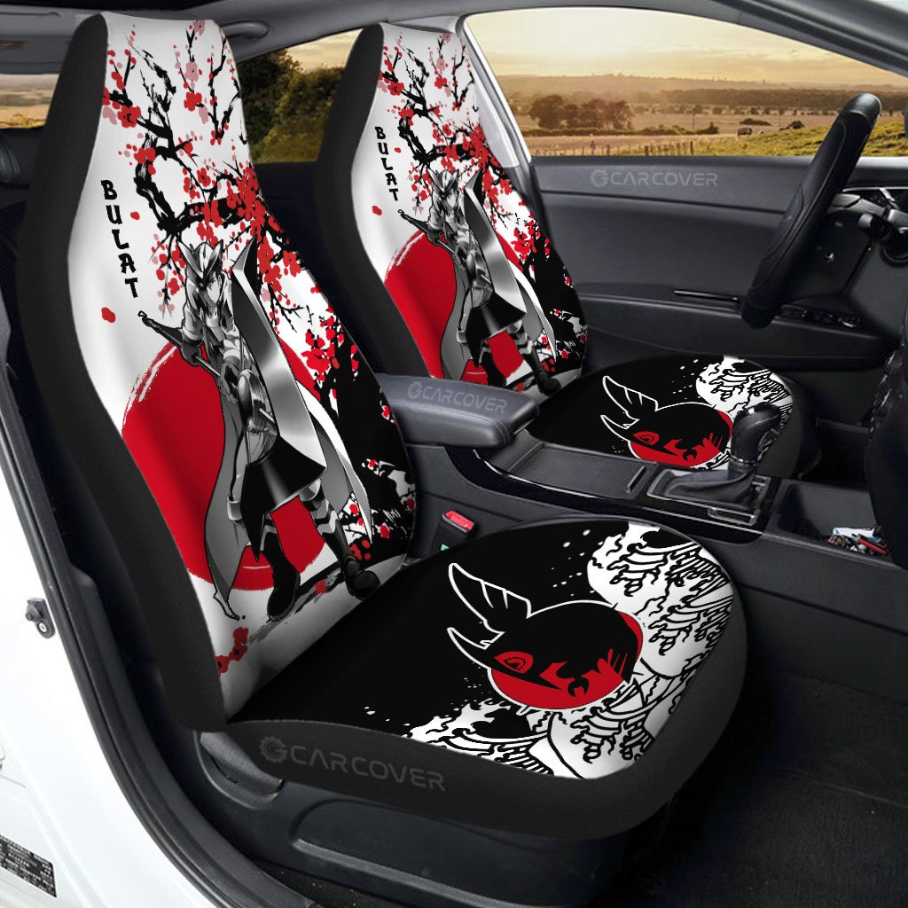 Bulat Car Seat Covers Custom Anime Akame Ga Kill Car Accessories - Gearcarcover - 1