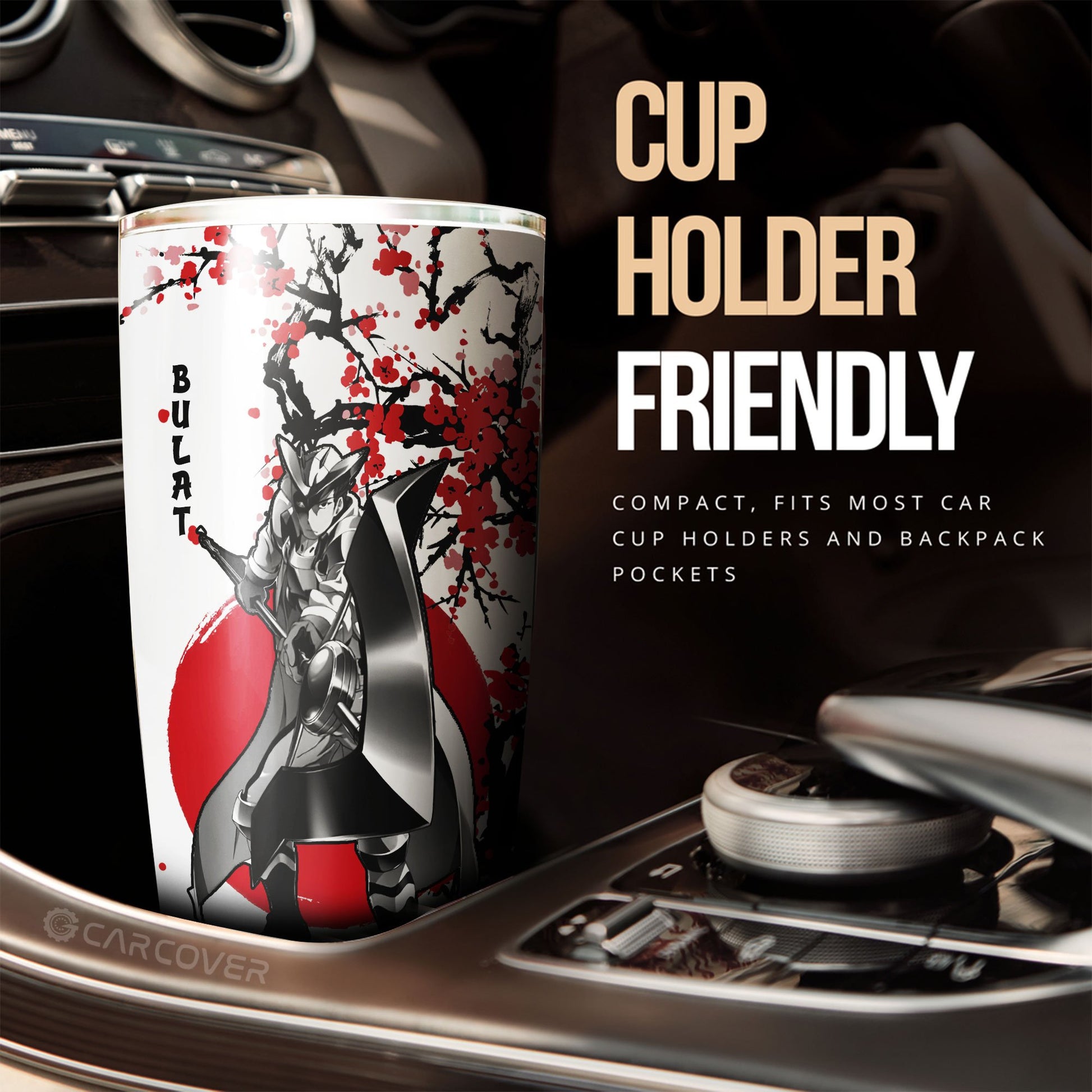 Bulat Tumbler Cup Custom Anime Akame Ga Kill Car Accessories - Gearcarcover - 2